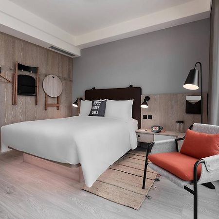 Hotel Moxy Tchaj-čung Exteriér fotografie