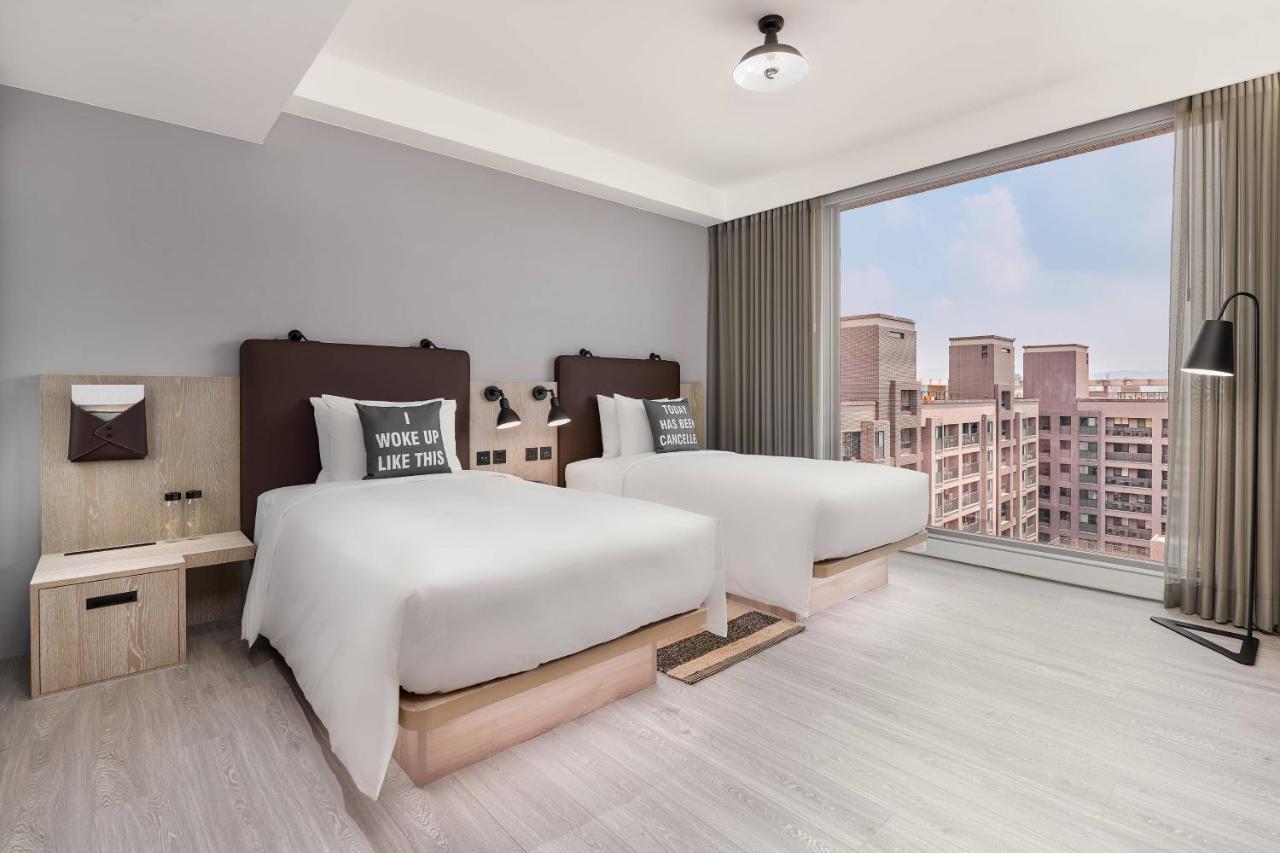 Hotel Moxy Tchaj-čung Exteriér fotografie